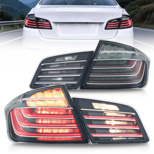 2011-2017 BMW 5 Series M5 F10 F18 Vland LED Tail Lights LCI Style YHB-F10-8075B-RS2YC (1)