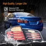 2011-2017 BMW 5 Series M5 F10 F18 Vland LED Tail Lights LCI Style YHB-F10-8075B-RS2YC (10)