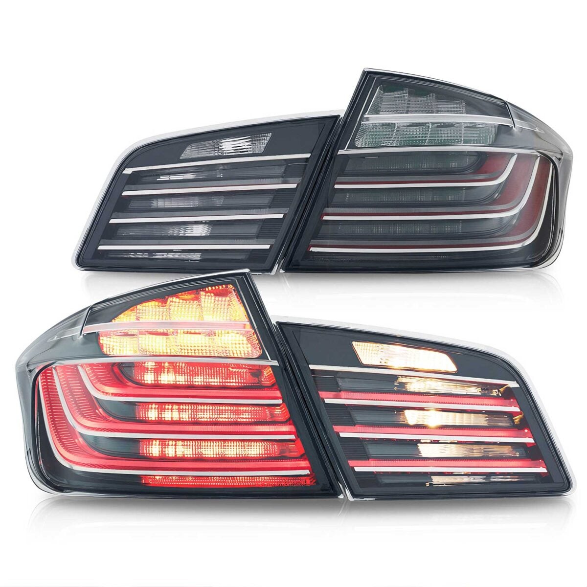 2011-2017 BMW 5 Series M5 F10 F18 Vland LED Tail Lights LCI Style YHB-F10-8075B-RS2YC (6)