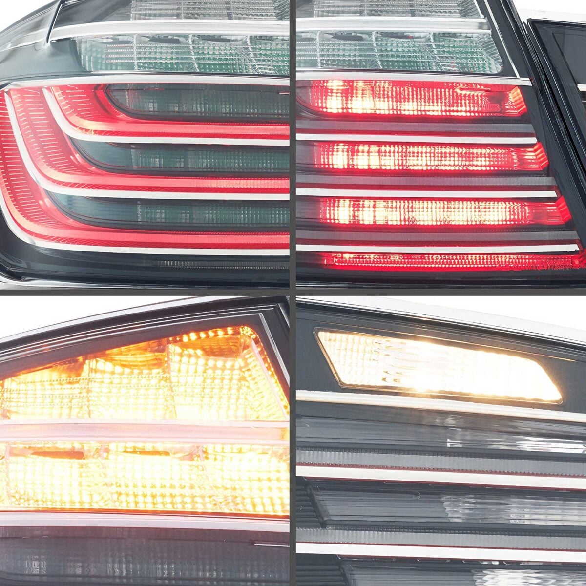 2011-2017 BMW 5 Series M5 F10 F18 Vland LED Tail Lights LCI Style YHB-F10-8075B-RS2YC (8)