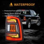 2019-2024 Dodge RAM 2500 RAM 3500 Vland LED Tail Lights With Amber Turn Signal YHB-DG-8086C-TM1YC (6)