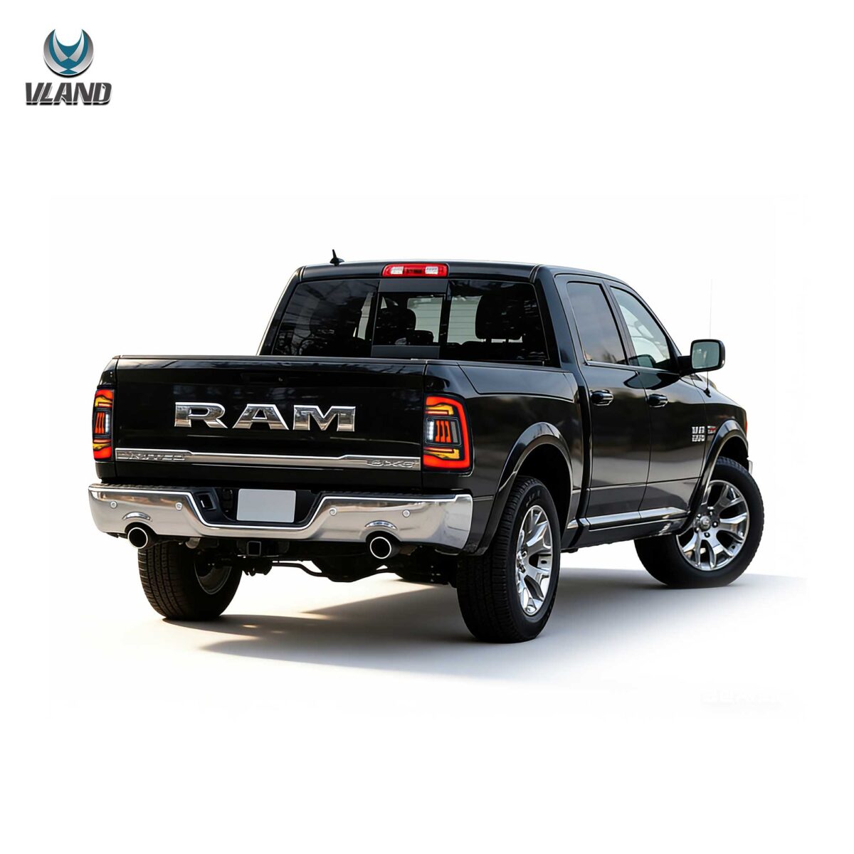 2019-2024 Dodge RAM 2500 RAM 3500 Vland LED Tail Lights With Amber Turn Signal YHB-DG-8086C-TM1YC (9)