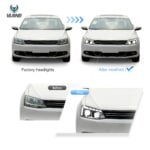 12-18 VW Jetta MK6 Vland Dual Beam Projector Headlights YHA-ST-8171 (5)