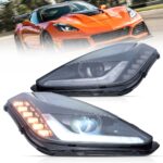 14-19 Chevrolet Corvette C7 Vland LED Dual Beam Projector Headlights YAA-C714-2115-2B32A (1)