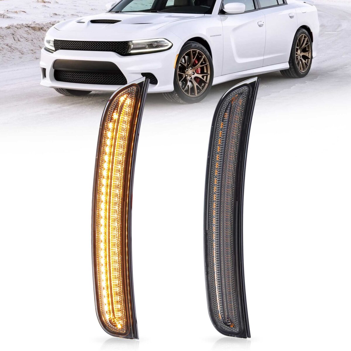 Vland 2015-2023 Dodge Charger LED Side Marker Lights YAF-CHR-5046 (1) Vland 2015-2023 Dodge Charger LED Side Marker Lights YAF-CHR-5046 (1)