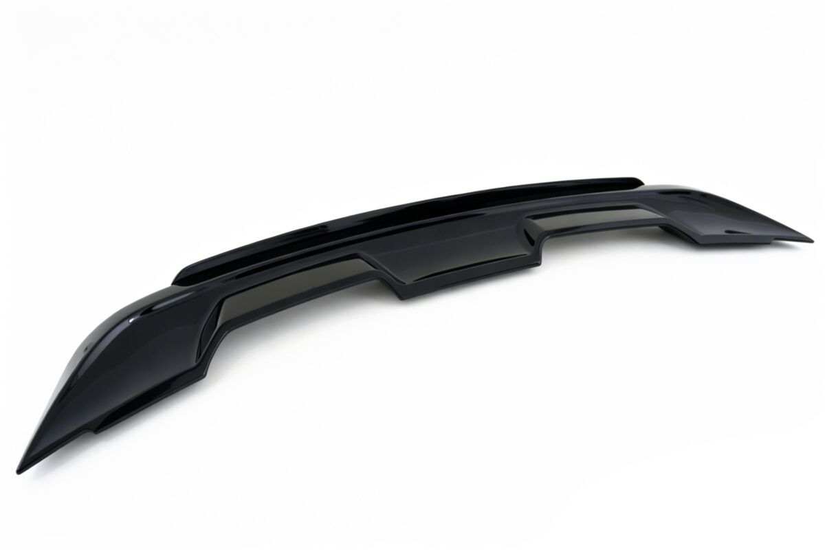 2015-2023 Ford Mustang GT500 Style Rear Trunk Spoiler with Smoked Gurney Flap YHS-15MST-9102-1 (5)