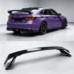 2022-2026 Honda Civic Sedan Rear Trunk Spoiler Wing HPD Style Gloss Black YHT-WY-9740-06 (2)