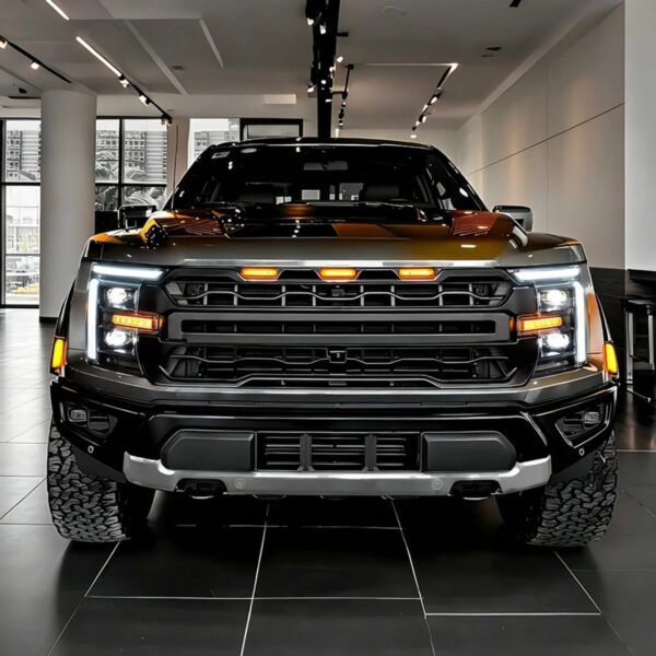 2024-2026 Ford F150 Vland Full Headlights W White DRL YAA-F150-2118-2B32A-W (6)