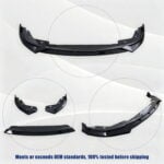BMW 3 Series G20 G21 2023-2025 Front Bumper Lip Splitter GT Style YHT-QC-9738-01 (6)