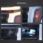 2024-2026 Ford F150 Vland Full Headlights W Amber DRL YAA-F150-2118 (4)