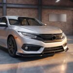 2016-2021 Honda Civic 10th 4DR Sedan Bumper Spoiler Lip YHT-QC-9738-12 (10)