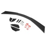 2020-2025 Chevy Corvette C8 Z51 Rear Trunk Spoiler Wing Gloss Black - Image 4